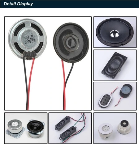 50mm 0.25W 8ohm Mylar Outdoor Speaker