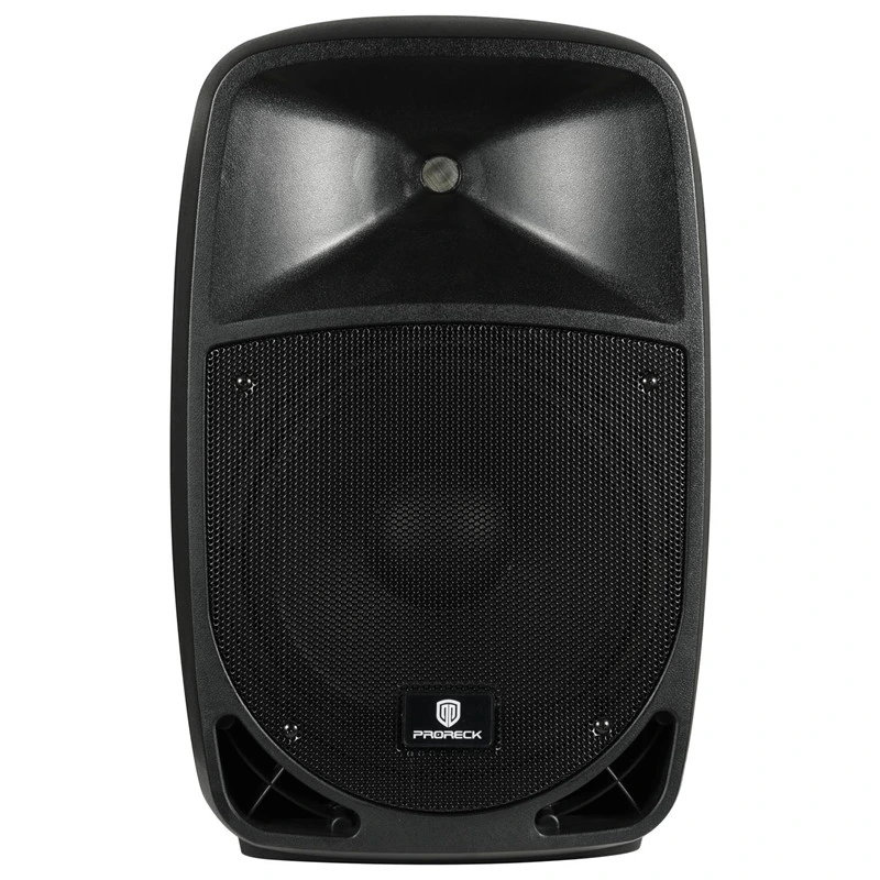 15inch Portable Professional Plastic Box PRO Audio Wireless Bluetooth Active Sound Speaker Box